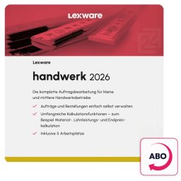 Lexware Handwerk 2026 ABO Premium
