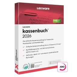 Lexware Kassenbuch 25.00 2026 ABO