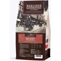 Berliner Kaffeerösterei Indien Malabar Monsunkaffee 1kg