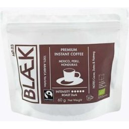 Blaek BLÆK Organic Instant Coffee No. 3 Dark Roast Bio 60g