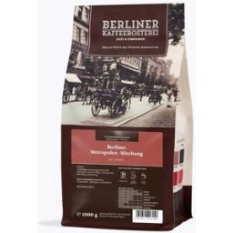Berliner Kaffeerösterei Berliner Metropolen Mischung 1kg