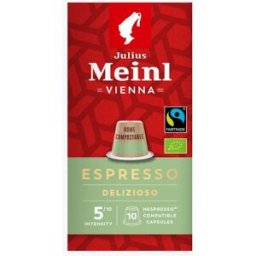 Julius Meinl Inspresso Espresso Bio Fairtrade 10 Kapseln Nespresso® kompatibel