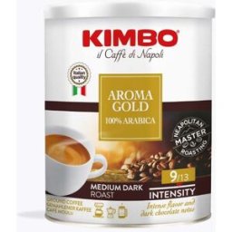 Kimbo Aroma Gold 100% Arabica 250g Dose gemahlen