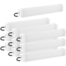 Wiesenfield LED Feuchtraumleuchte - 10er-Set - 20 W - 60 cm - 2200 lm - 6000 - 6500 K LED waterproof luminare-SET 7 10pcs