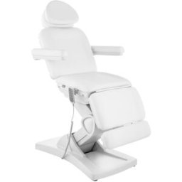 physa Elektrische Kosmetikliege - 4 Motoren - 350 W - 187 x 60 x 65 - 87,5 cm - 150 kg - weiß PHYSA BOLZANO WHITE