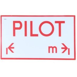 Warn-/Informationstafel CARGOPARTS T059