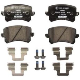 Bremsbelagsatz TEXTAR 2448301, Hinten