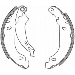 Bremsbackensatz ABE C0P019ABE