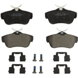 Bremsbelagsatz BRECK 24578 00 702 00, Hinten