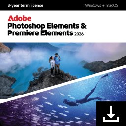 Adobe Photoshop & Premiere Elements 2026 EDU