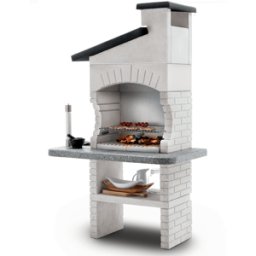 Palazzetti Guanaco 2 - Grillkamin - für Holz und Holzkohle