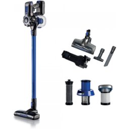 Ariete Lithium blau - Kabelloser Akku-Staubsauger - Lithium-Akku 22.2 V/ 2.2 Ah