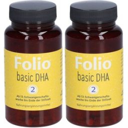 2x Folio 2 basic DHA Hartkapseln 2x90 St