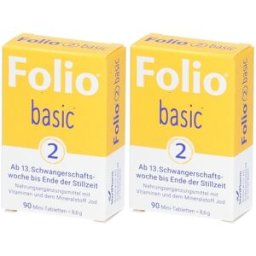 2x Folio 2 basic Filmtabletten 2x90 St