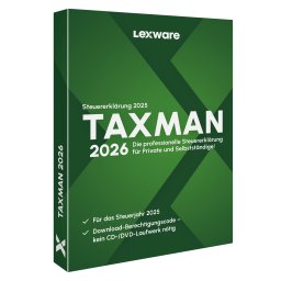 Lexware Taxman 2026 Pro Jahreslizenz
