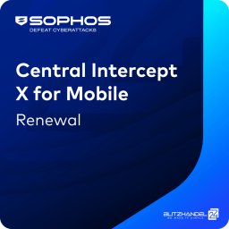 SOPHOS Central Intercept X for Mobile - Renewal 1 Jahr 1 - 9 User Corporate