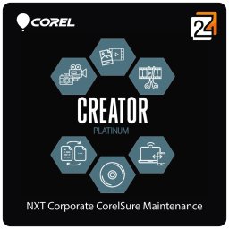 Corel Creator Platinum NXT Corporate CorelSure Maintenance 5 - 50 User