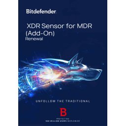 Bitdefender XDR Sensor for MDR Add-On - Renewal Productivity Apps 1 Jahr 50 - 99 User