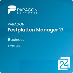 Paragon Festplatten Manager 17 Business Small Site 1 Jahr