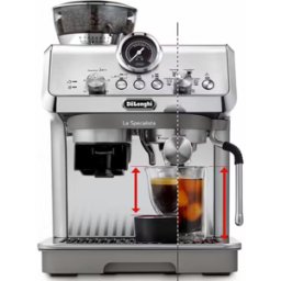 DeLonghi De'longhi Siebträgermaschine La Specialista Arte Evo Ec9255.m Full Metal - 1550 W - MaxiCoffee 2 Jahre Garantie