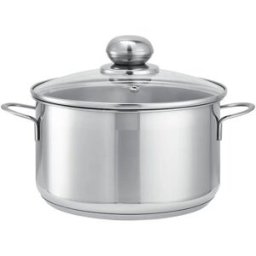 LevelOne Fleischtopf 20cm Basic ¦ silber ¦ Edelstahl Ø: 20