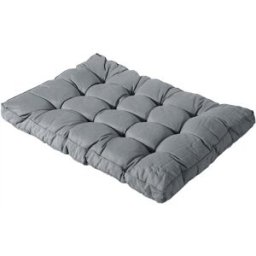 Höffner Auflage Basic ¦ grau ¦ Maße (cm): B: 120 H: 6