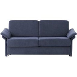 nehl Schlafsofa mit Schlaffunktion Boston Basic ¦ blau ¦ Maße (cm): B: 195 H: 91
