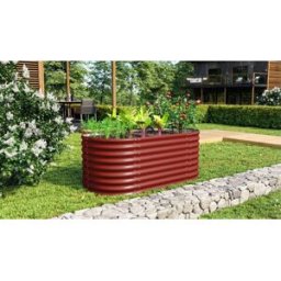 Vitavia Hochbeet Terra Basic 82 x 162 x 63 cm rubin