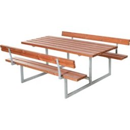 Plus Kombimöbel Basic 2 Rückenlehnen 177x184x75/45 cm Teakfarben