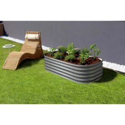 Vitavia Hochbeet Terra Basic 82 x 162 x 40 cm granit