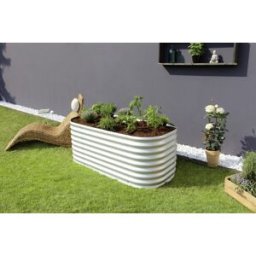 Vitavia Hochbeet Terra Basic 82 x 162 x 63 cm aluminium