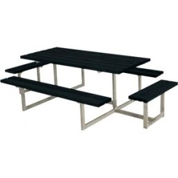 Plus Kombimöbel Basic 260 x 160 x 73 cm schwarz