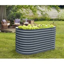 Vitavia Hochbeet Terra Basic 82 x 162 x 86 cm granit