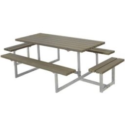 Plus Kombimöbel Basic 260 x 160 x 73 cm graubraun