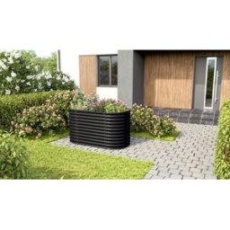 Vitavia Hochbeet Terra Basic 82 x 162 x 86 cm schwarz