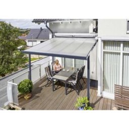 Gutta Terrassenüberdachung Basic 306x306cm anthrazit