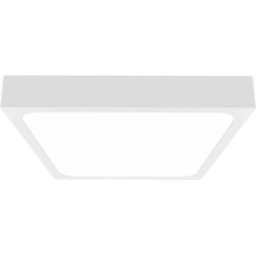 V-Tac Vt-8624w-Sq 24w Led-Deckenleuchte Ip44 Quadratisch Weiß 360° Modernes Design 3000k - Sku 7627