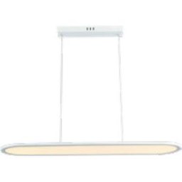 V-Tac Vt-7821 Led-Kronleuchter, 24 W, Ovale Abgehängte Deckenleuchte, 80 X 100 Cm, Modernes Design, Weißes Licht, 3000 K – 10048