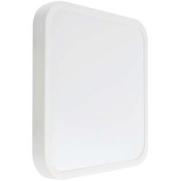 V-Tac Vt-8624w-Sq Led-Deckenleuchte 24 W, Ip44, Quadratischer Weißer Rahmen, 360°, Modernes Design, 3000 K – Sku 76271