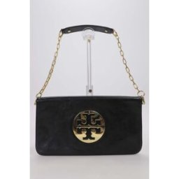 Tory Burch Damen Handtasche gross Leder, Schwarz, Leder / kein / Etikett - Second Hand