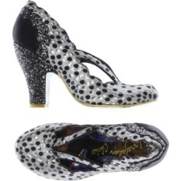 Irregular Choice Damen Pumps, Grau, Gr. EU 37, Kunstleder - Second Hand