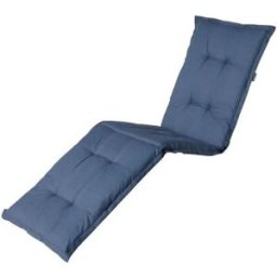 Höffner Liegenauflage Basic ¦ blau ¦ Maße (cm): B: 65 H: 6