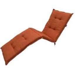 Höffner Liegenauflage Basic ¦ orange ¦ Maße (cm): B: 65 H: 6
