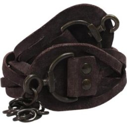 Esprit Damen Gürtel, Braun, Gr. 80, Leder - Second Hand