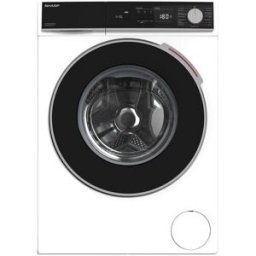 Sharp ES-NFA816BW1NA-DE Frontlader Waschmaschine 8 kg weiß/schwarz - Refurbished