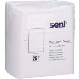 Seni Soft Basic Bettschutzunterlage 60x90 cm 25 St Inkontinenzslip