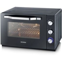 Severin TO 2073 XXL Mini-Backofen schwarz/silber - Refurbished