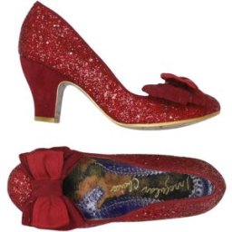 Irregular Choice Damen Pumps, Rot, Gr. EU 37, Kunstleder - Second Hand