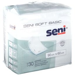Seni Soft Basic Bettschutzunterlage 60x90 cm 30 St