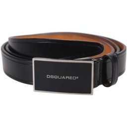 Dsquared2 Herren Gürtel, Schwarz, Gr. 85, Leder - Second Hand